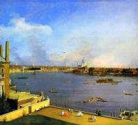Canaletto - London, The Thames and the City of London